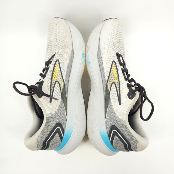 Brooks Glycerin 21 Shoes Mens Size 15 D Gray Blue Athletic Running